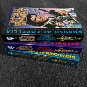 Star Wars: The Corellian Trilogy Paperback Books by Roger MacBride Allen Vintage